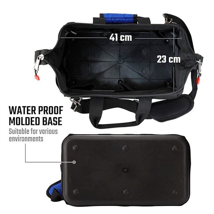 Waterproof Molded Base Wide Mouth Storage Bag