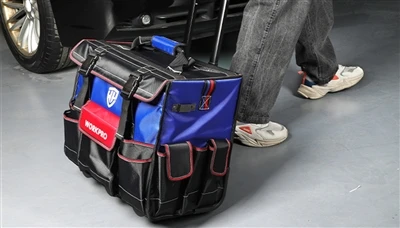 Tas Alat Bergulir Tugas Berat WORKPRO 450mm: Solusi Penyimpanan Alat Terbaik