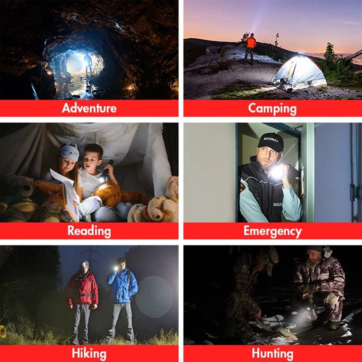 Plastic Bright LED Flashlight