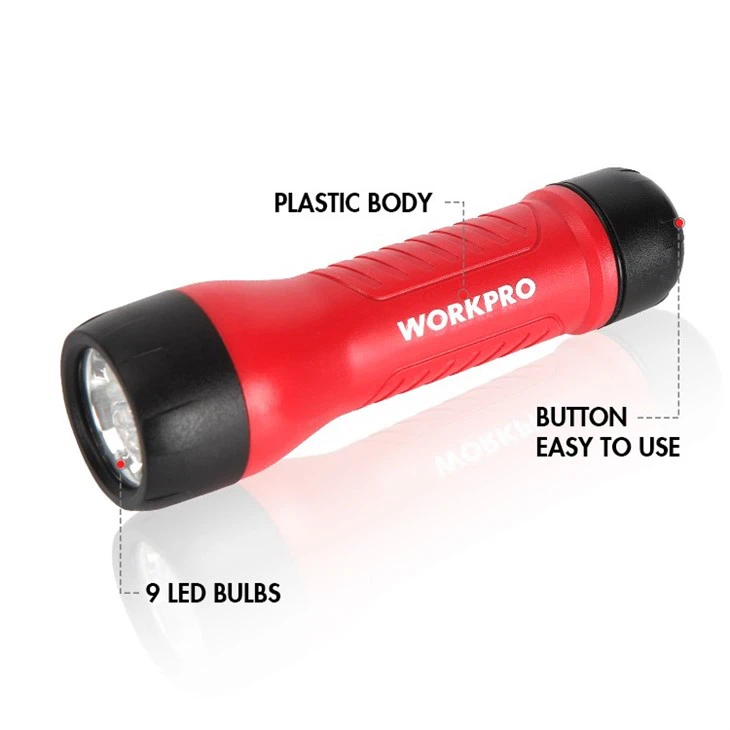 Plastic Bright LED Flashlight