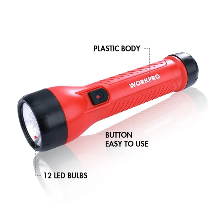Plastic Bright LED Flashlight