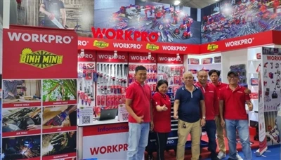 BERITA TERKINI: Peralatan WORKPRO Memukau Penonton di Pameran VIETBUILD denga...