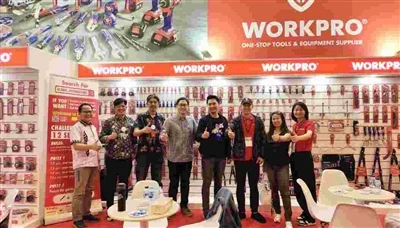 Peralatan Perkakas WORKPRO Bersinar di IndoBuildTech Expo 2024