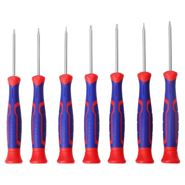 WORKPRO 7PC CR-SET SCREWDRIVER PRESISI V（TORX）